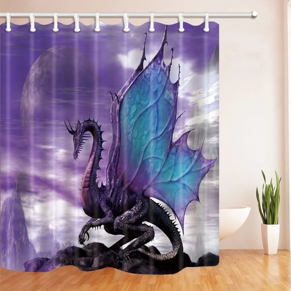 Dragon Bathroom Shower Curtains Bathroom Shower Curtains Set Shower