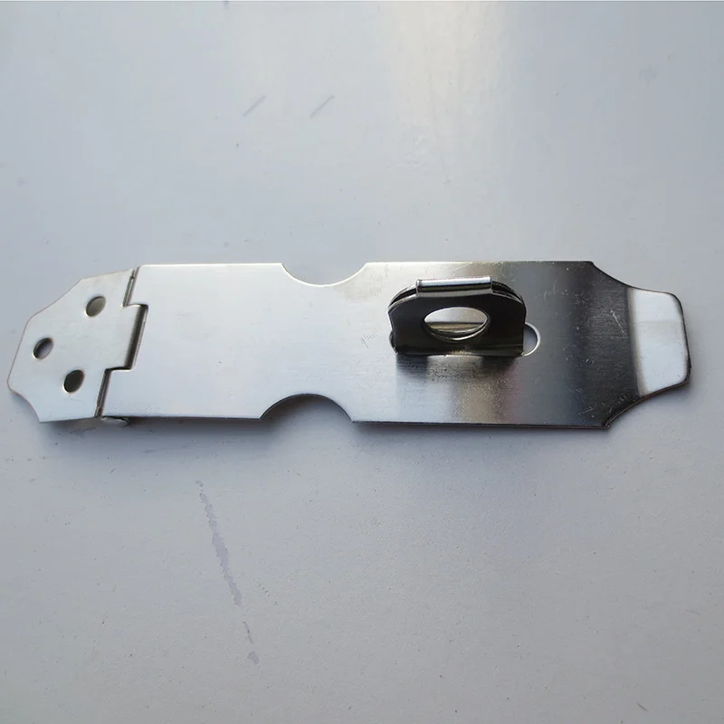 Stainless steel lock padlock buckle cabinet box buckle hanging door nose 2" 3" 4" 5" lock padlock
