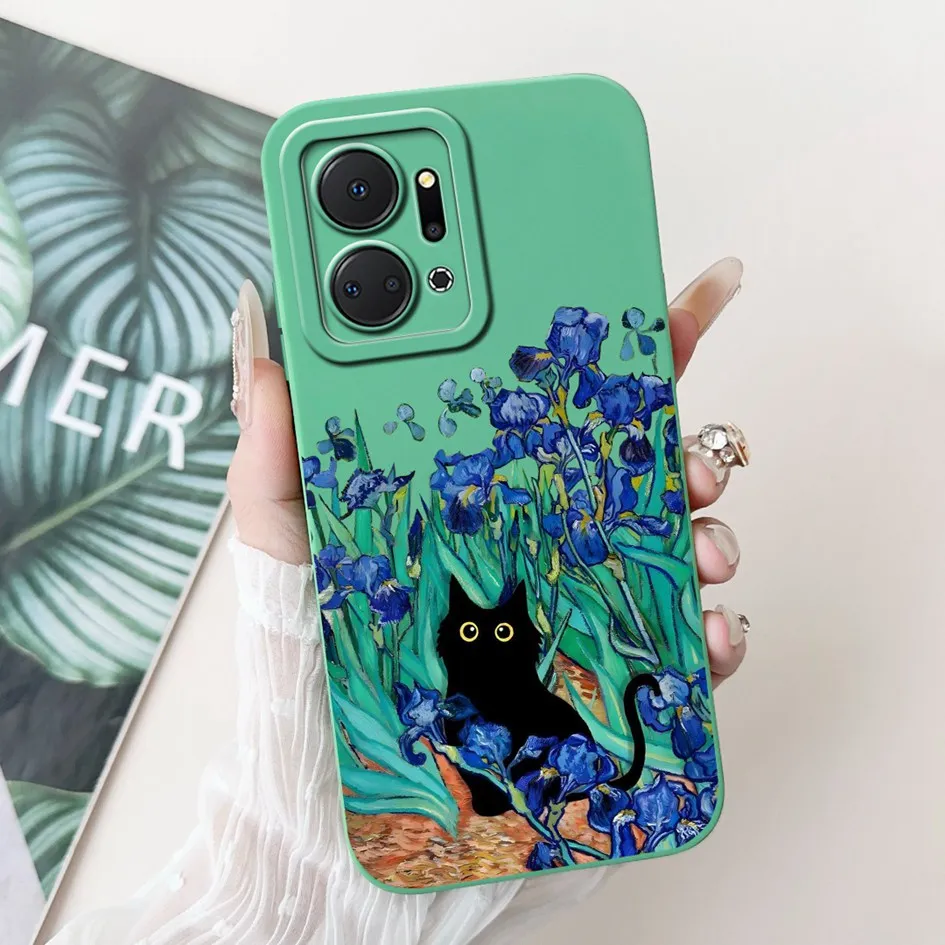 Stylish Shockproof Soft TPU Phone Case – Fashion Painted Design