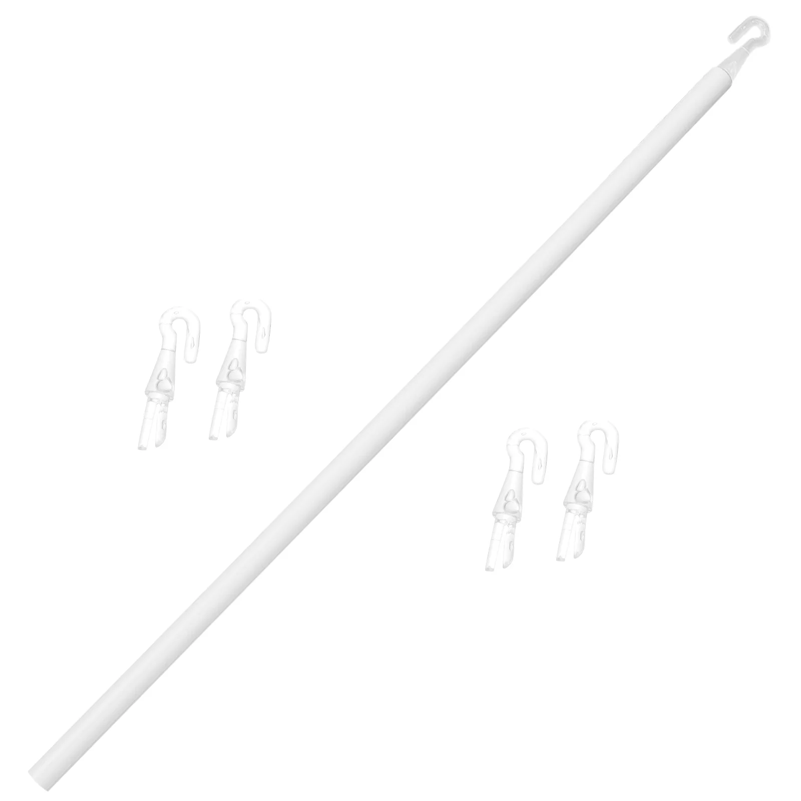 

Venetian Blind Rod Blinds Rods Windows White Sheer Curtains Drapery Tilt Pull Wand Plastic Hook Stick Opener Replacement
