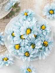 Set of 10/20 Small Daisy Artificial Flowers for Home and Event Décor (COLOR 3)