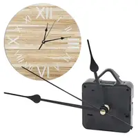 Quartzs Wall Clock Movement Mechanism With Hands Long Shaft Silent Kit Battery Operated Watch Repair Parts Replacement Set 1