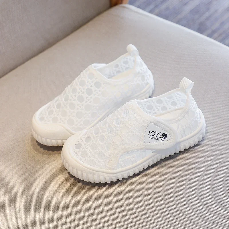 Baby Girls Casual Shoes Summer Boys Sneakers Breathable Mesh Children Shoes Soft Sole Infant Toddler Kids Sports Sandals