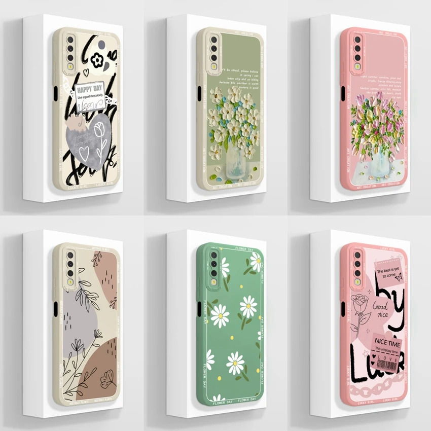 Floral Fashion Soft Silicone Protective Case