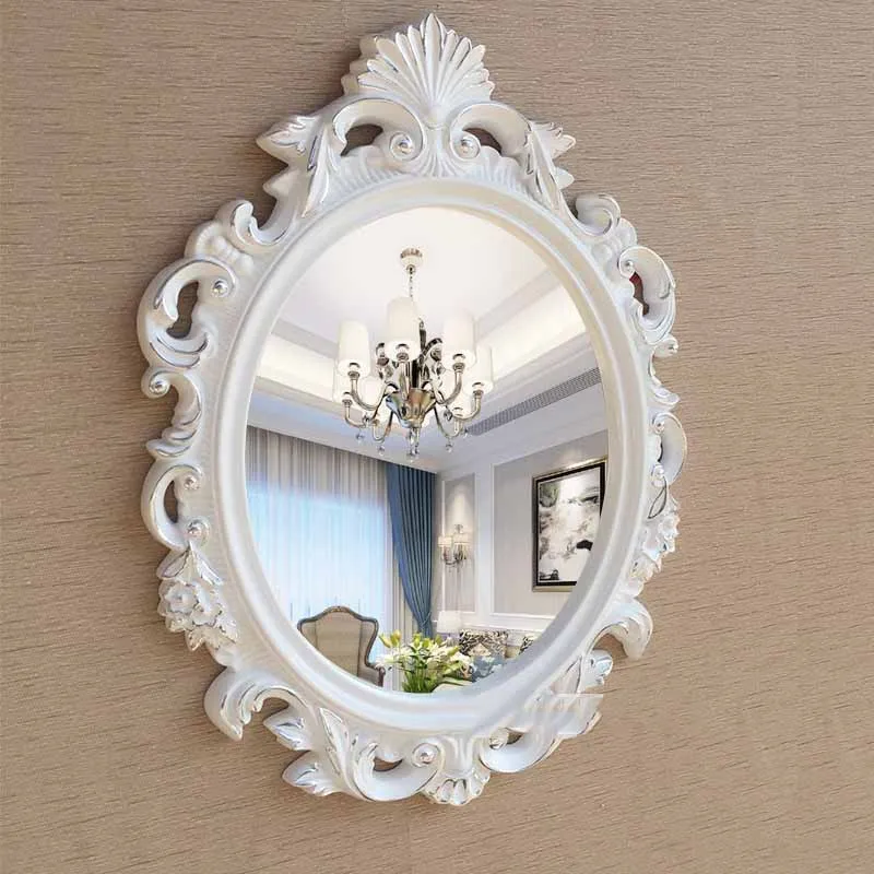 Irregular Design Wall Mirror Aesthetic Bathroom Hanging Hallway Wall Mirror  Vintage Luxury Design Spiegel Aesthetic Room