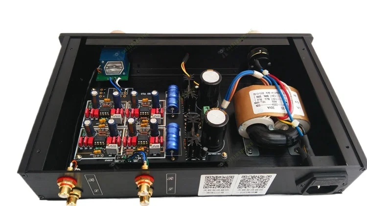 

Только изображение предварительного усилителя MBL6010D, отделение коллекционирования из черного золота, OPA604AP * 4