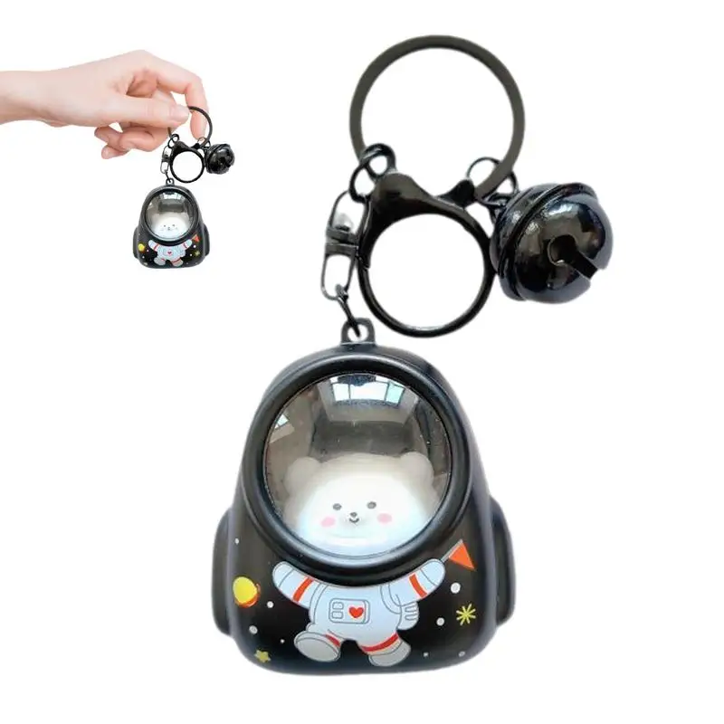 

Милый брелок для домашних животных, рюкзак, Забавный брелок, портативный брелок, подвеска, украшение с украшением в виде колокольчика