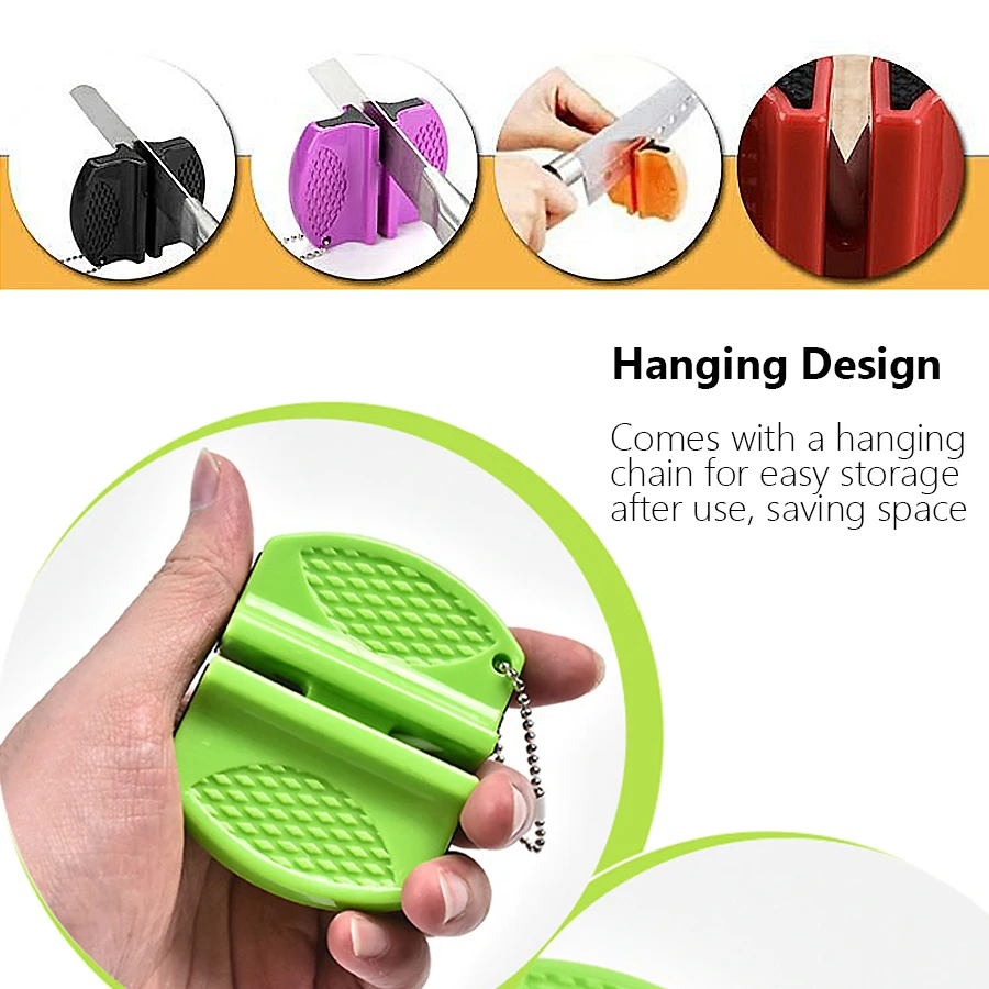 Mini Dual-sided Knife Sharpener 5