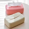 Light Luxury Tissue Box Soft Waterproof Tissue Box Cover Silicone Reusable Wet Wipe Box Holder Bathroom Kitchen Paper Holder 2