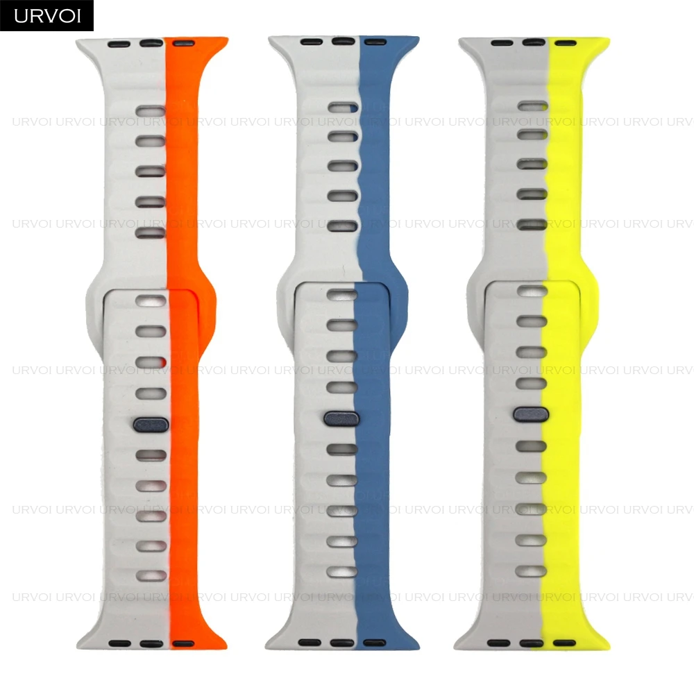 Premium Silicone Band with Pin & Tuck Closure