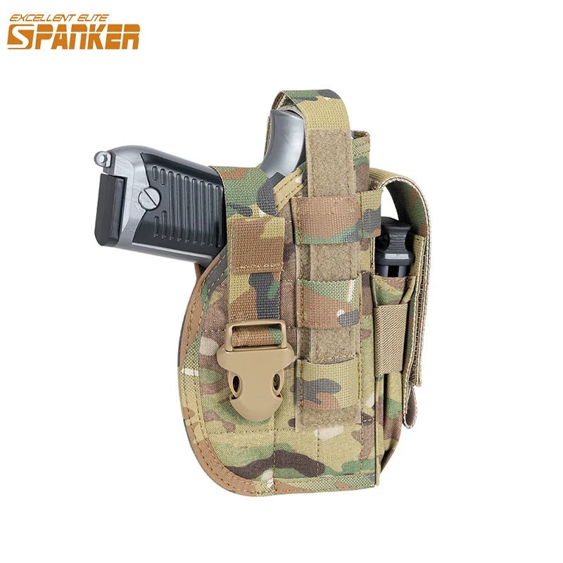EXCELLENT ELITE SPANKER Tactical Hunting Gun Holster Leg Bags Ammo Clip