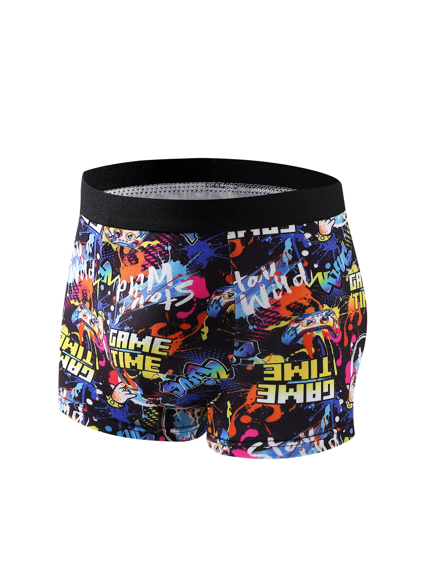 Boys Printed Cotton Boxer Set 6
