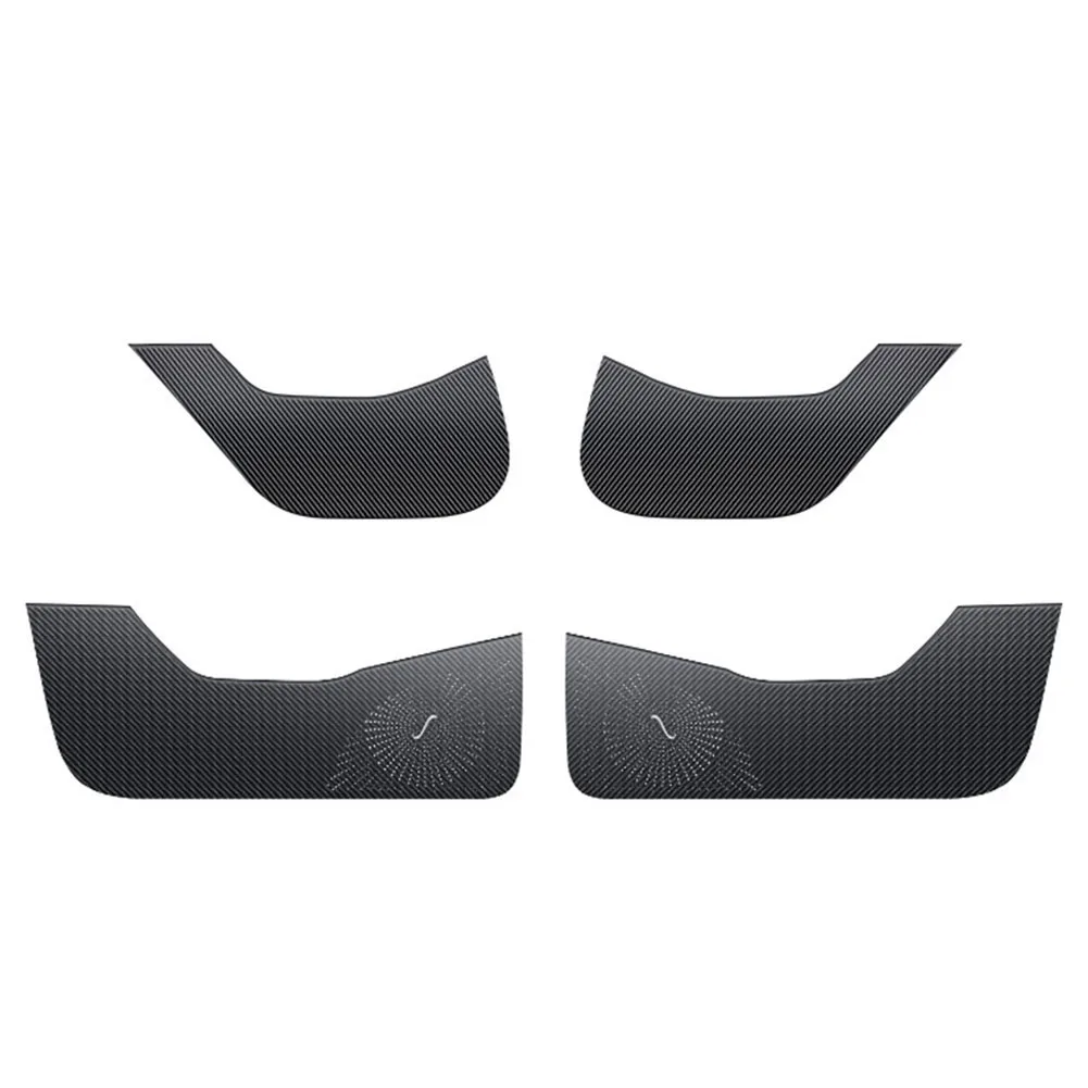 

Высококачественная кожаная наклейка против ударов для Tesla Model 3 Y 2021 2023 легко моется дополнительная защита от детских ударов