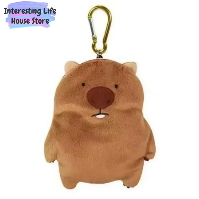 Coin Purse Platypus Bag Badger Wombat Koala Plush Doll Retractable Card Bag Cute Coin Purse Organizer 1Pc plush coin purse