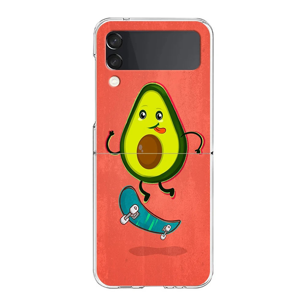 Avocado Hard Shell Transparent Shockproof Phone Case