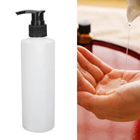 2pcs 250ml Massage Oil Dispenser Refillable Reusable Cream Shampoo Pump Dispenser Bottle For Massage Oil Heater