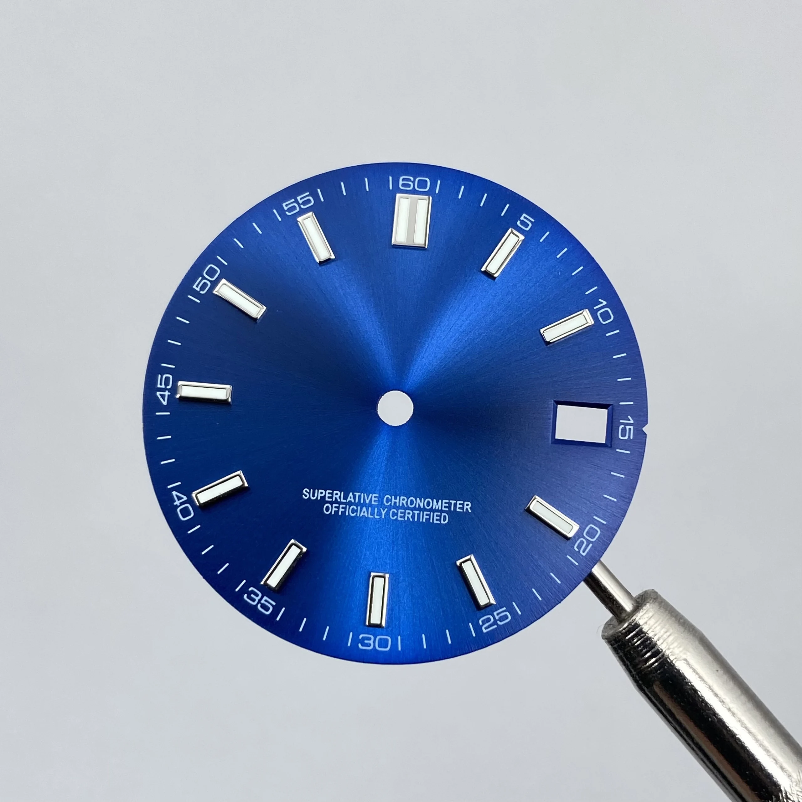 Green Sunray Dial with Luminous Markers