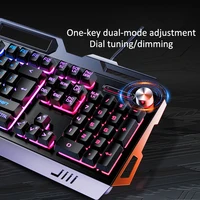 Hot Sale 3 In 1 RGB Colorful Backlit 104 Keys Gaming Mechanical Keyboard And Mouse Headphone Combo For PC Gamer - Image 6