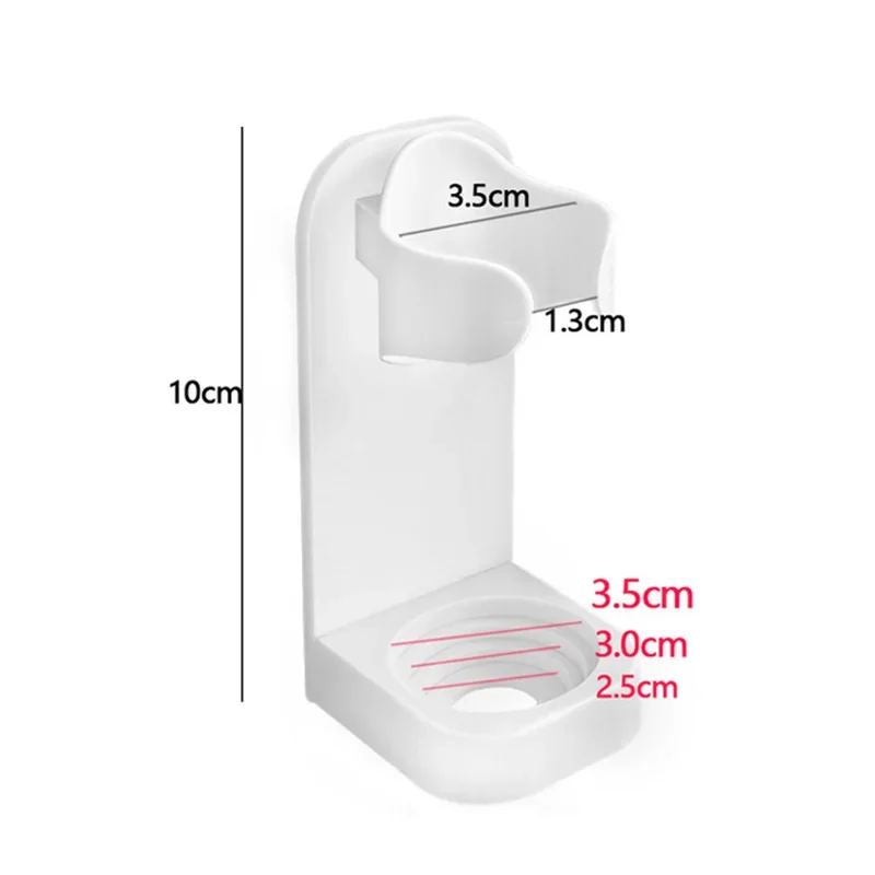 Traceless Toothbrush Holder Bath Wall-Mounted Electric Toothbrush Holders Adults Toothbrush Stand Hanger Bathroom Accessories 5