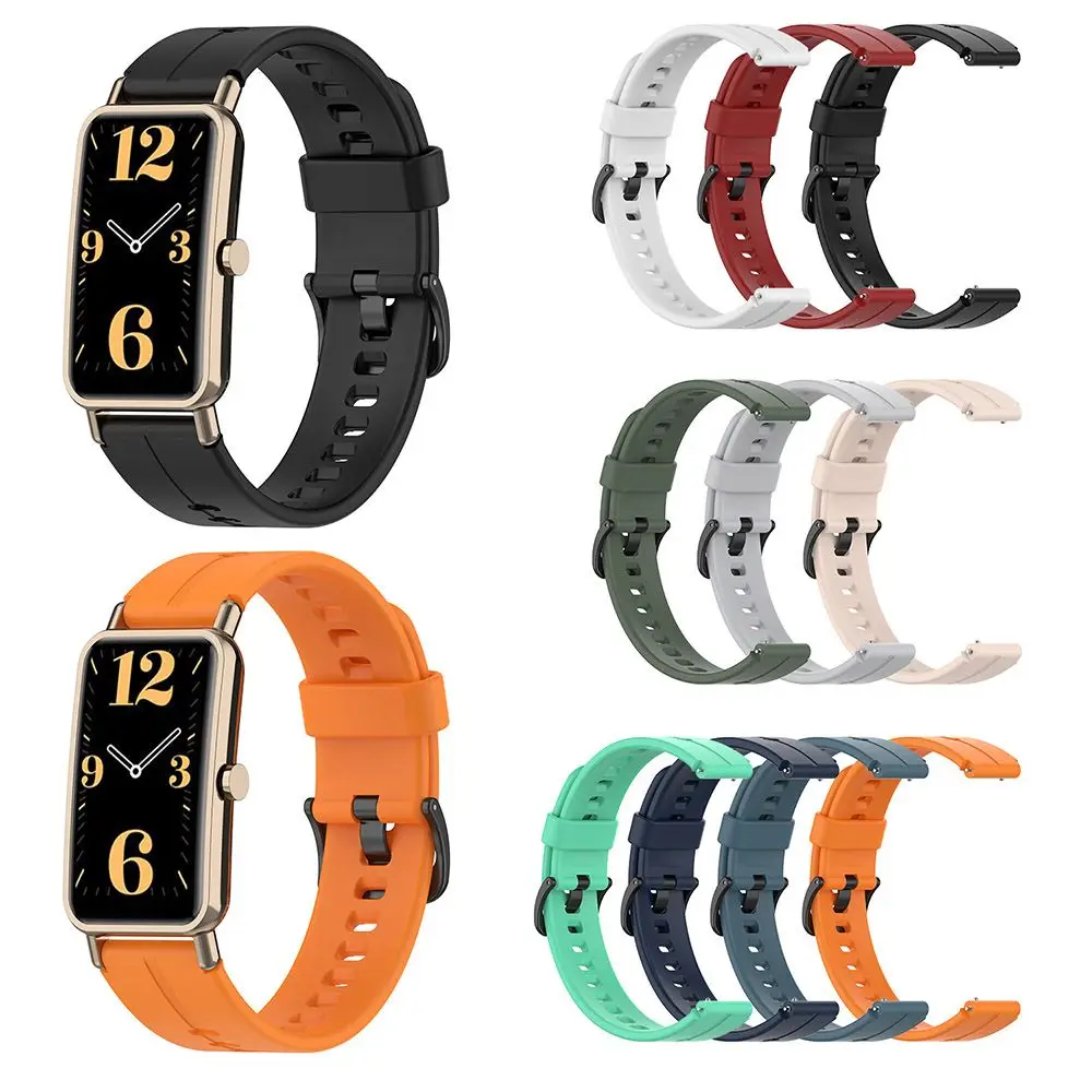 

Умные часы Wacthband, спортивный силиконовый ремешок, сменный Браслет для Huawei Watch Fit Mini