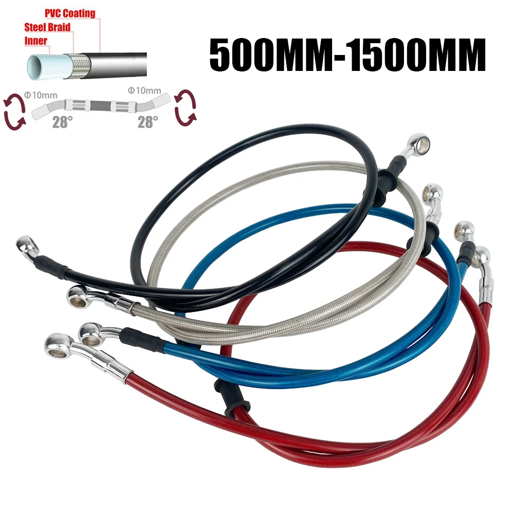 MotorcycleDirtBikeBraidedSteelHydraulicReinforceBrakeline