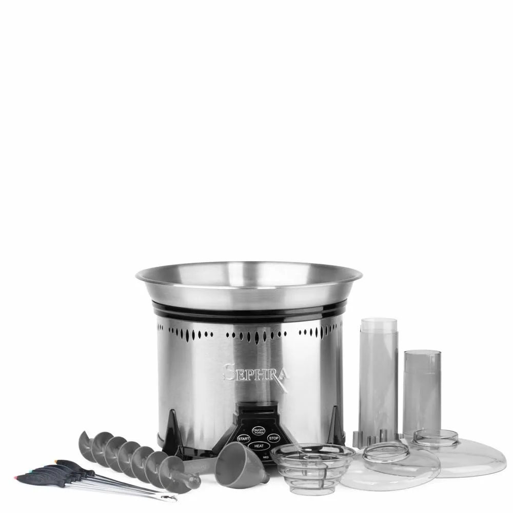 "Elite" Home Chocolate Fountain. 18", 4 Pin, Removeable Bowl Model. Up to 6lb Chocolate, great for up to 50 guest