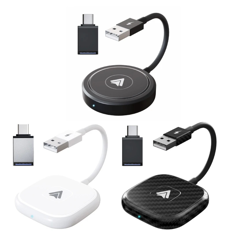 

Wireless Androids Auto Adapter Enhances Your Driving Experience Simple Installs