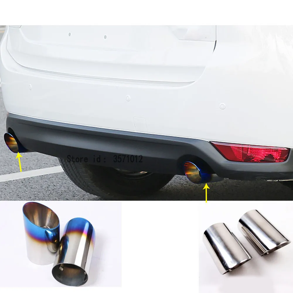 

For Mazda CX-5 CX5 2nd Gen 2017 2018 2019 2020 2021 2022 Muffler Exterior End Tail Pipe Dedicate Exhaust Tip Tail Frame Outlet