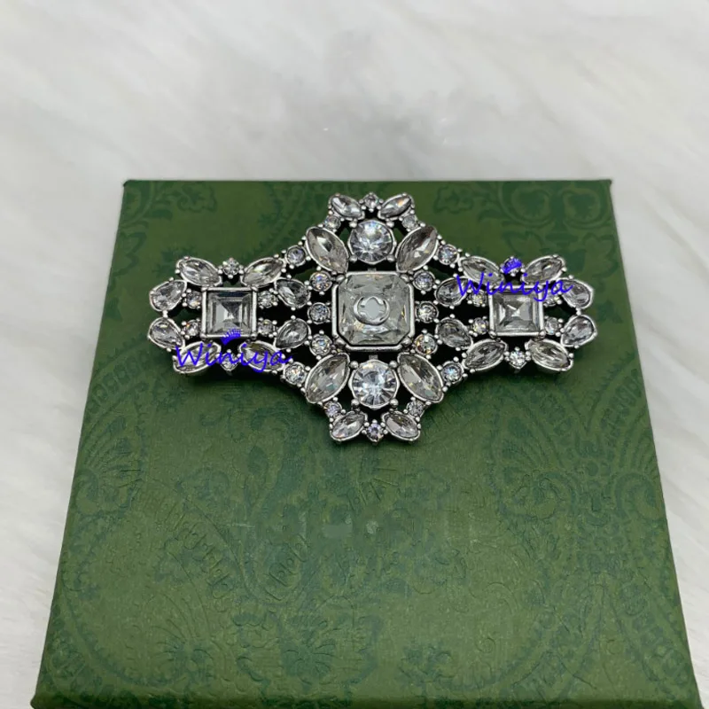 

Donia Jewelry European and American Fashion Flowers Titanium Steel Micro-Inlaid AAA Zircon Brooch Luxury Retro Palace Pin