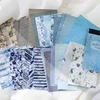 50 Sheets Vintage Material Paper Diary Album Creative DIY Junk Journal Collage Decor Scrapbook Stationery Craft Notes Supplies 6