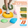SucceBuy 5/6 PCS Balance Stepping Stones Kids Sports Toys Training Sensorial Social Games for Children Indoor or Outdoor Play