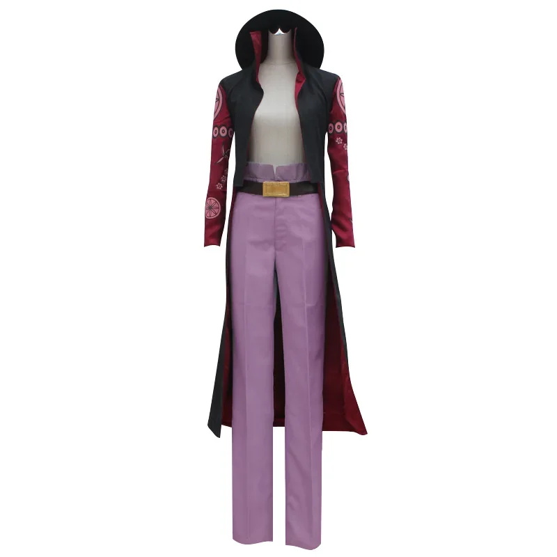 

Deluxe Dracule Mihawk Cosplay Costume Anime One Piece Character Uniform The Strongest Swordsman Clothing