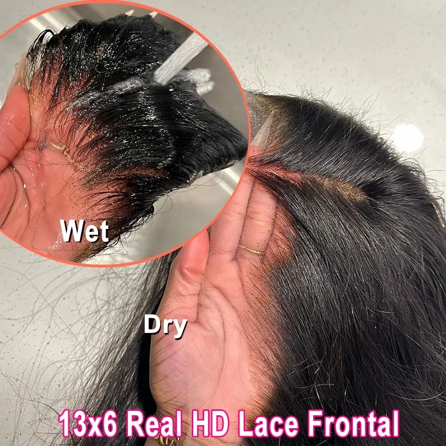 Body Wave 5X5/6X6/7X7 SKINLIKE HD Lace Closure Only Melt Skins Vrigin Hair Undetectable 13X6 HD Lace Frontal Closure Human Hair