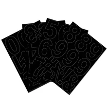 

4pcs Vinyl Numbers Stickers Resistant Sunlight Waterproof Marker Sticker Kscraft Scrapbooking Material Craft Supplies
