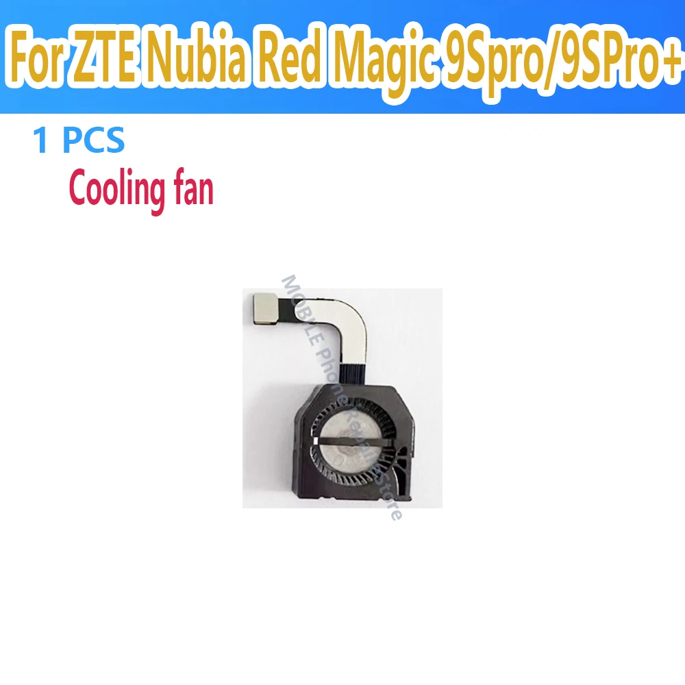 ZTE nubia Red Magic 9 Pro / 9 Pro + 9S Pro / 9S Pro + 내장 팬 라디에이터 방열판 플렉스 케이블 용 기존 냉각 팬