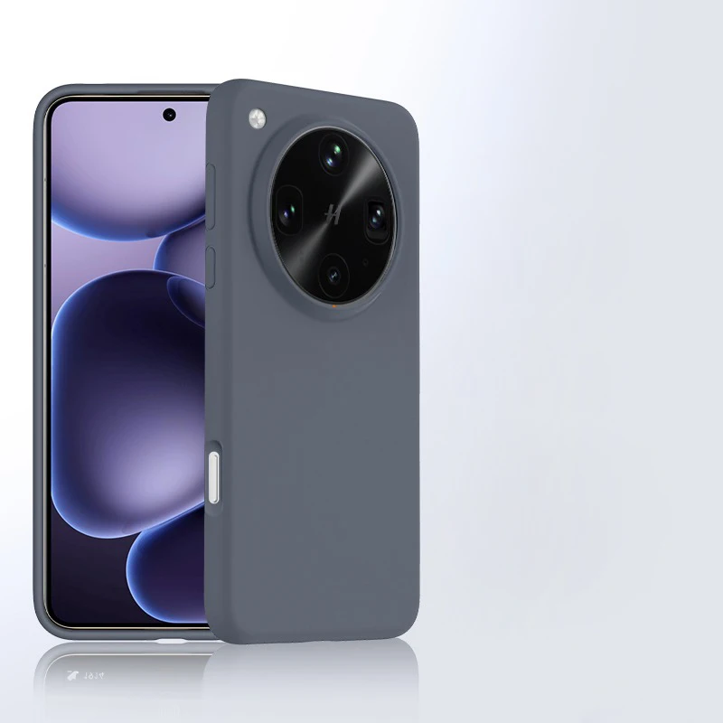 Soft Premium Liquid Silicone Protective Case with Flocked Interior