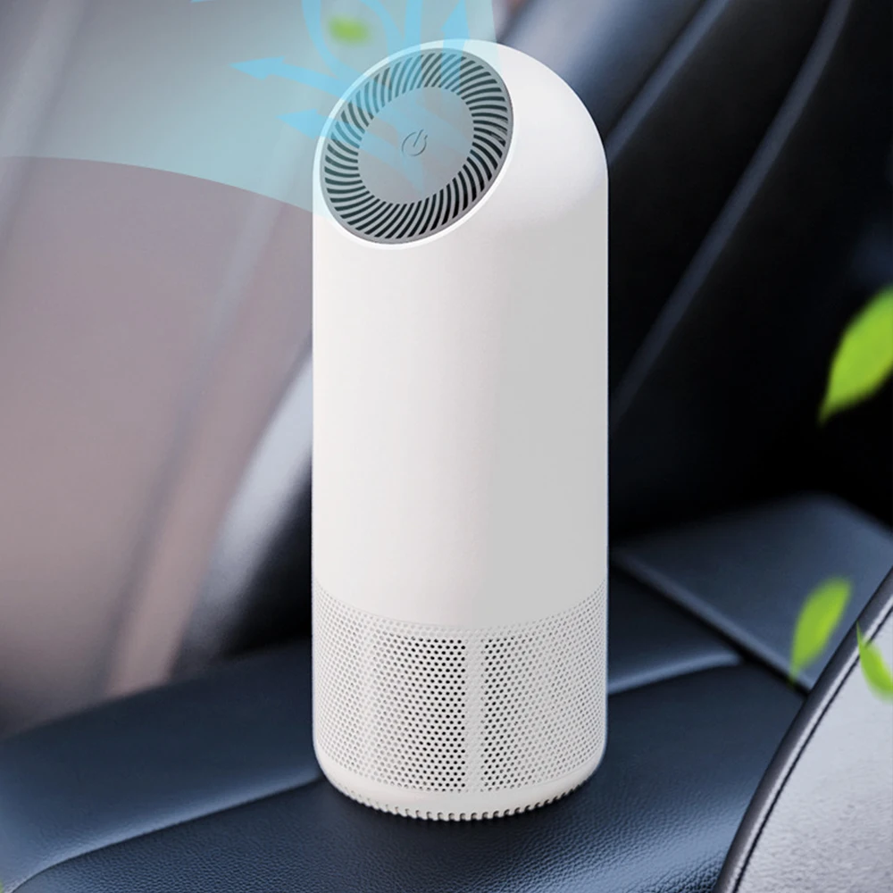 

New Air Purifier Car Negative Ion Generator Remove Formaldehyde Deodorizer Smoke Washer Vehicle Air Cleaner Deodorant Machine