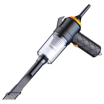 6 In 1 Blowing & Suction Vacuum Cleaner 3500PA Strong Suction Mini Handheld Cleaner Multifunctional for Car Home Office Cleaning 4