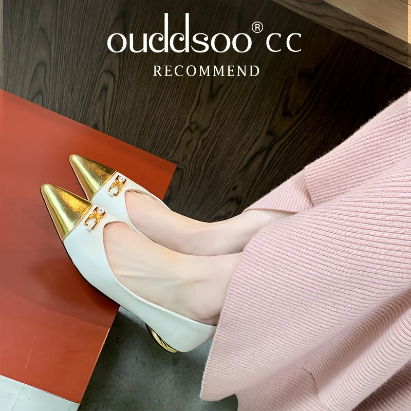 

Ods Bailamos Women Spring Summer Flats Mixed Colors Shallow Motuh Loafers Low Heels Designer Shoes Zapatillas Mujer Sandals 4142