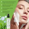 Tea Tree Facial Cleanser Acne Treatment Blackhead Removal Shrink Pore Exfoliating Cleaning Moisturize Oil Control Face Wash Gel 5
