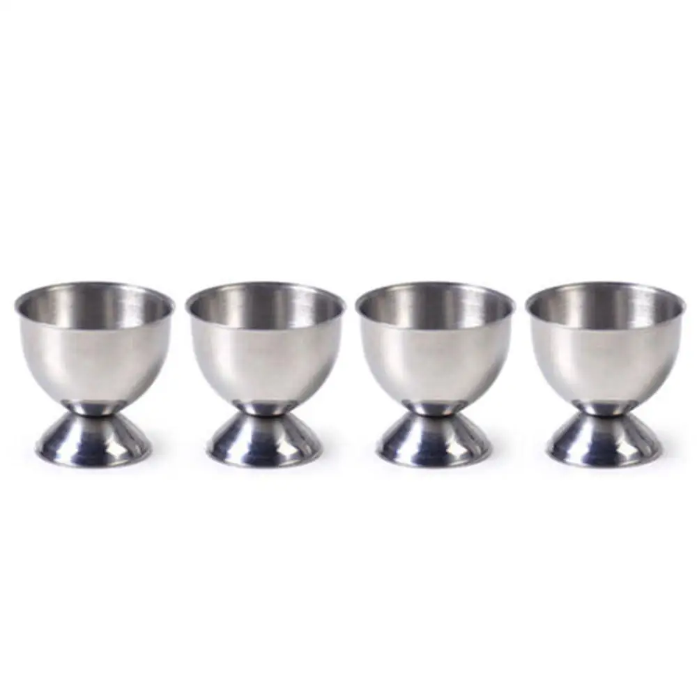 Kitchen Tool Stylish Modern Stainless Steel Egg Cups Soft Boiled Egg Cups Versatile Reliable Stainless Steel