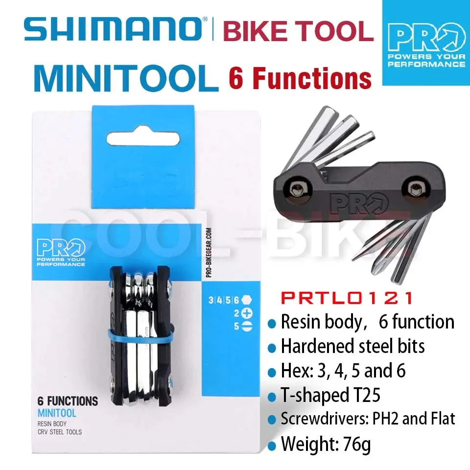 SHIMANO Pro Mini Tools Bicycle Folding Tool Tire Repair Kits