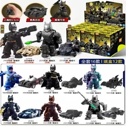 Batman Star Defender Blind Box Building Blocks - Batmobile Assemble Collectible Toy Gift Edition (12pcs Whole Box)
