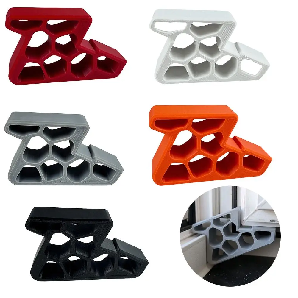 Robuster Türstopper, rutschfester Balkon- und Fensterkeil, einfache Installation für Zuhause, Büro, Badezimmer, Küche – Detail 1