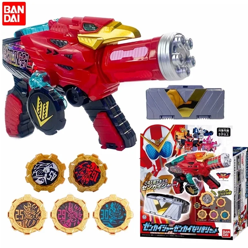 Bandai оригинальный Dx Kikai Sentai Zenkaiger Gear пулемет аниме экшн-Фигурки игрушки для мальчиков девочек детский подарок игрушка