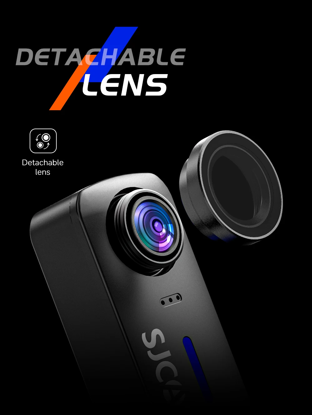 SJCAM C110+ 4K30fps Action Camera 6-Axis GYRO Flash Explosion WiFi Remote 1050mAh Sports DV Portable Helmet Motorcycles 4