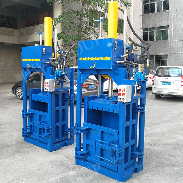 Plastic Metal Scrap Garbage Compressor Compactor Hydraulic Baler Machine