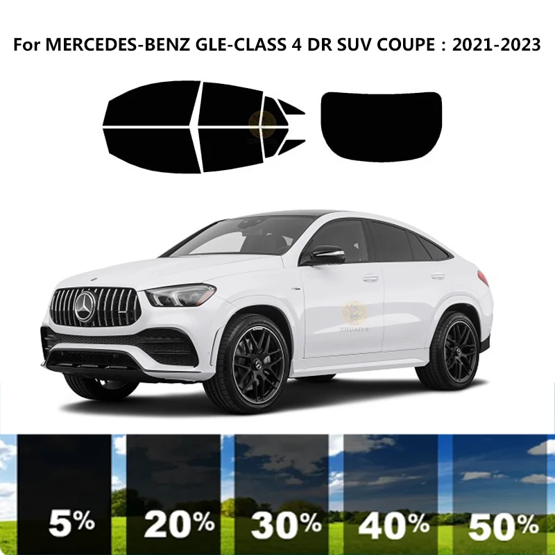 

Precut nanoceramics car UV Window Tint Kit Automotive Window Film For MERCEDES-BENZ GLE-CLASS C292 4 DR SUV COUPE 2021-2023