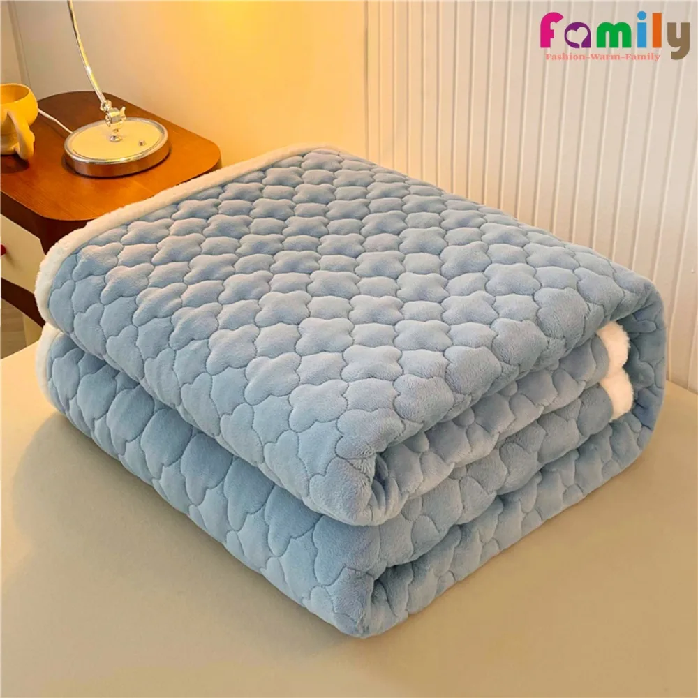 

Winter Warm Tatami Mat Flannel Mattress Student Dormitory Foldable Single Double Bed Sleeping Pad Queen King Size Home Decor