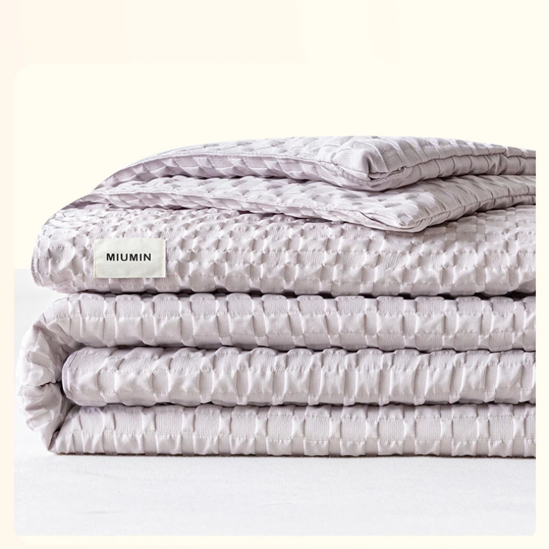 Summer Light Comfortable Simple Cool Quilt Machine Washable Washable Skincare Breathable Thin Spring Air Conditioning Blanket